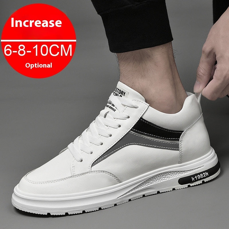 Men's Height-Increasing Sneakers | Invisible 8CM Lift Casual Shoes