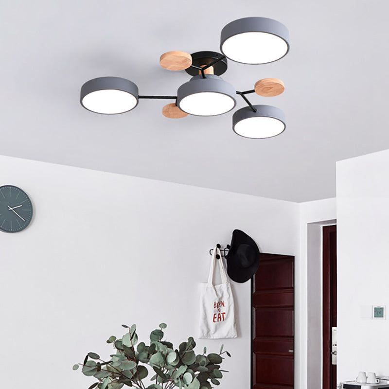 Modern Minimalist Ceiling Light for Small Apartments