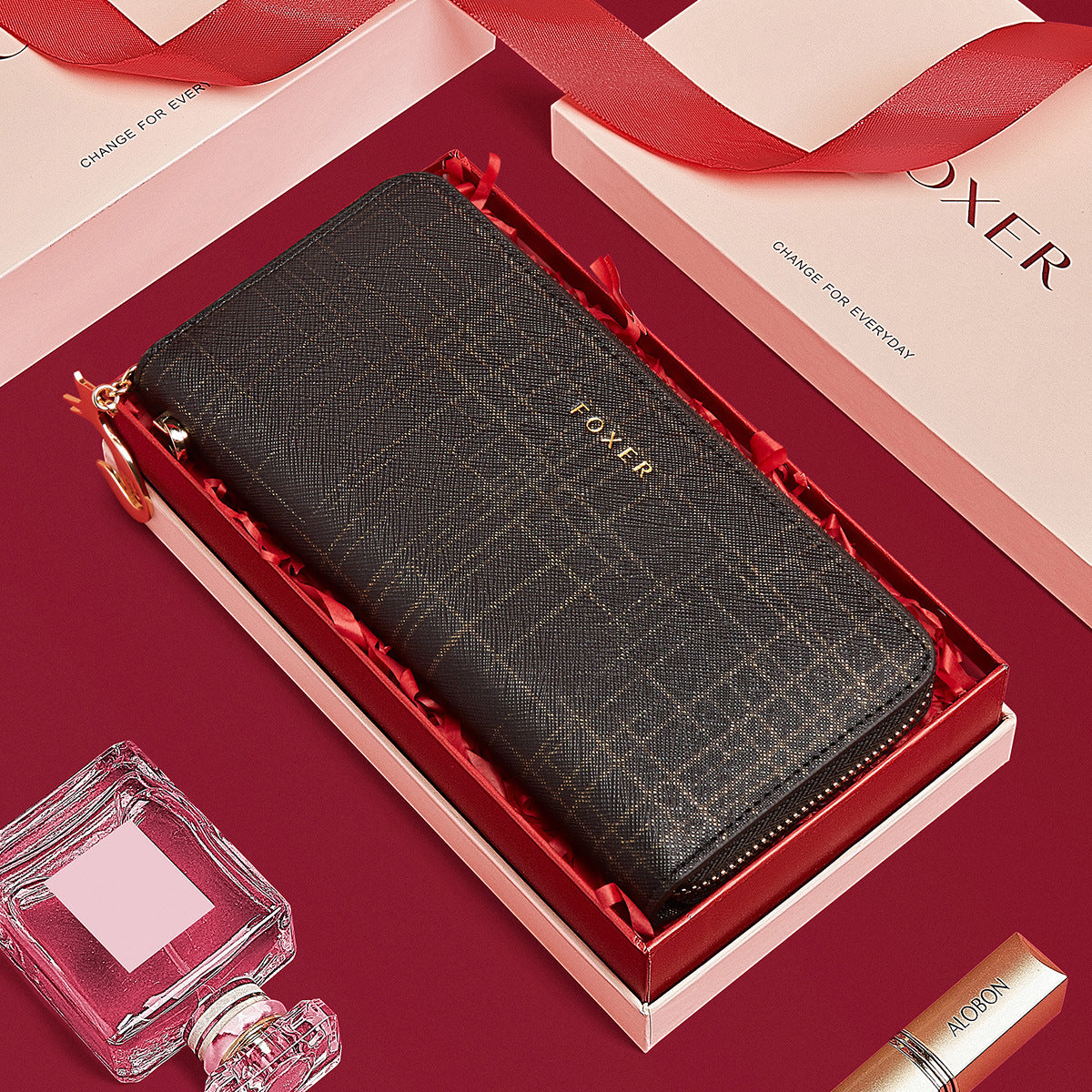 Women's Long Wallet Clutch | Many Card Slots Elegant Lightweight