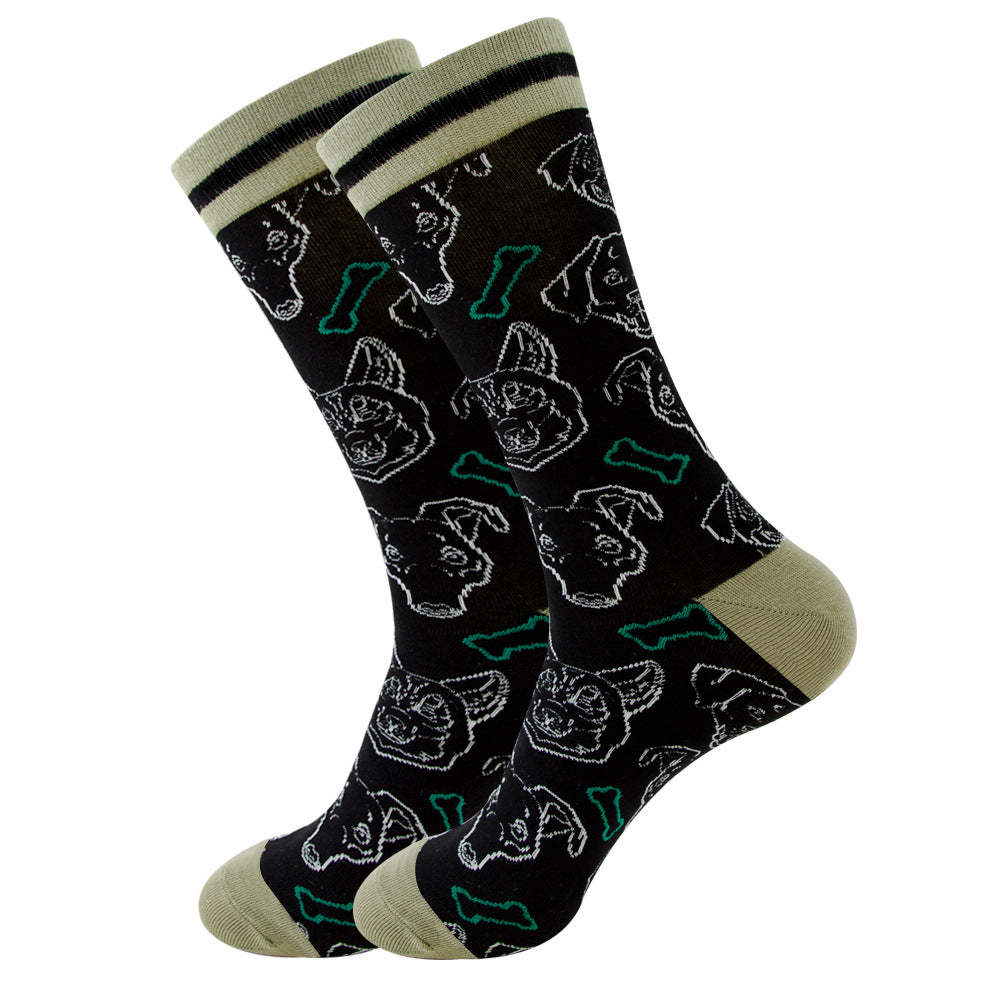 Women's Fashion Socks Geometric | Fruit Street Style Socks