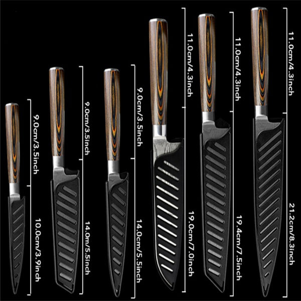 Kitchen Knife Stainless Steel Sharp | All-Purpose Knife Kitchen Professional