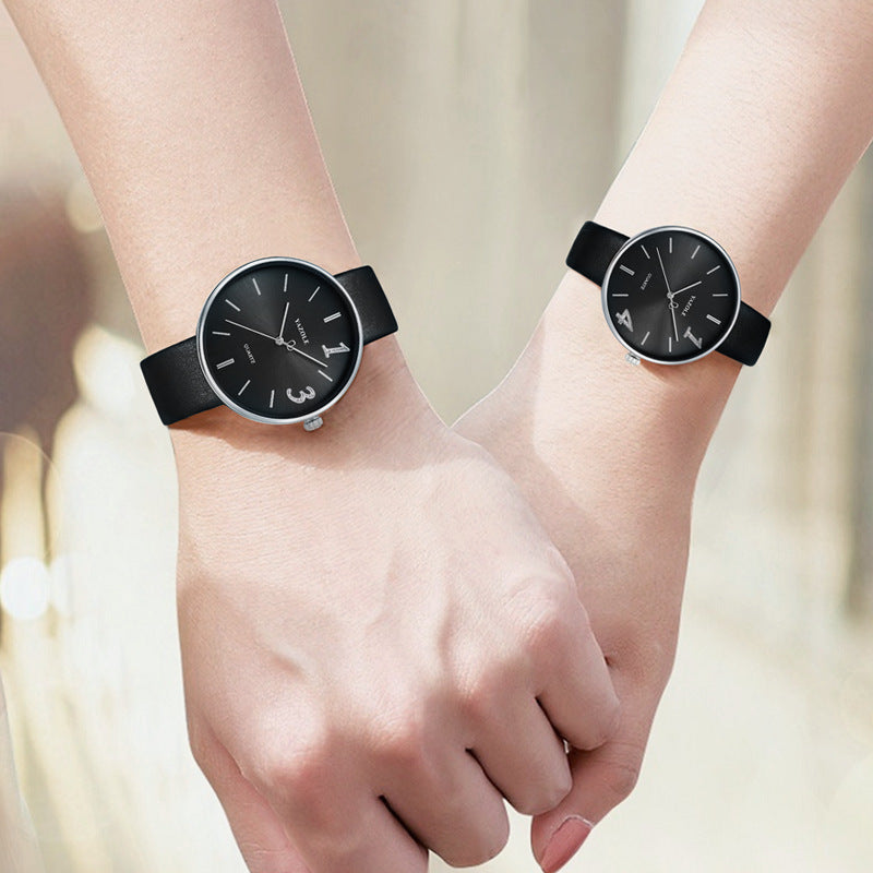 Herren & Damen Partneruhr Set – Trendige Wasserdichte Couple Uhren