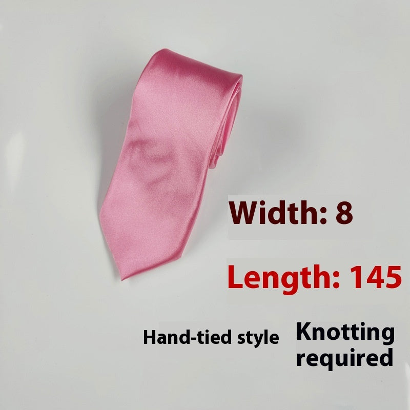 Herren Krawatte schwarz 8cm elegant klassisch Business Stil