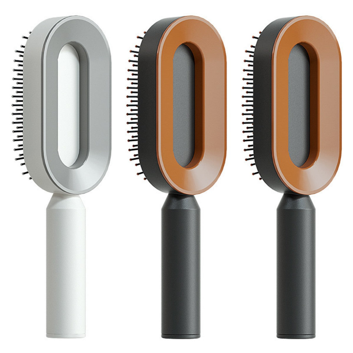 Selbstreinigende Haarbürste – Anti Statik Massagebürste für Frauen