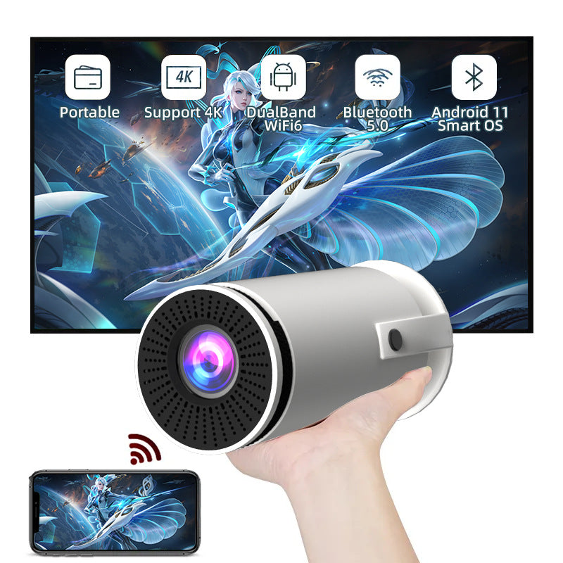 HY300 Smart Mini Projector - Portable HD Projector with Android & Home Cinema Experience