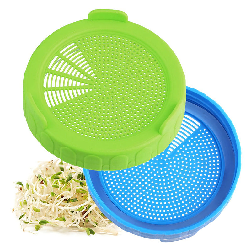 Sprouting Jar Set | Sprouting Lids Mason Jar | Microgreens Cultivation