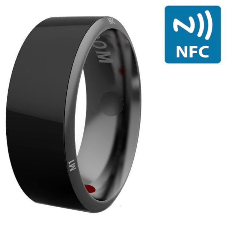 Smart Ring Black - Multifunctional High-Tech Fitness Ring