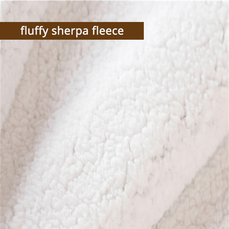 Lammfell Decke | weich warm Bein- & Kuscheldecke Luxus