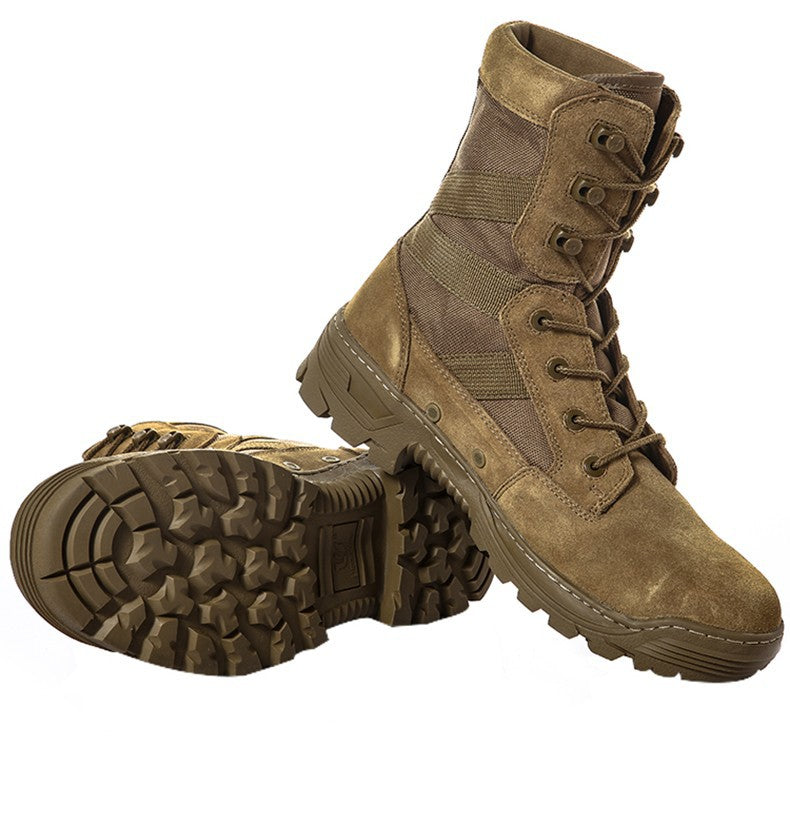 Men's Desert Outdoor Combat Boots – Non-Slip Hiking Tactical Boots