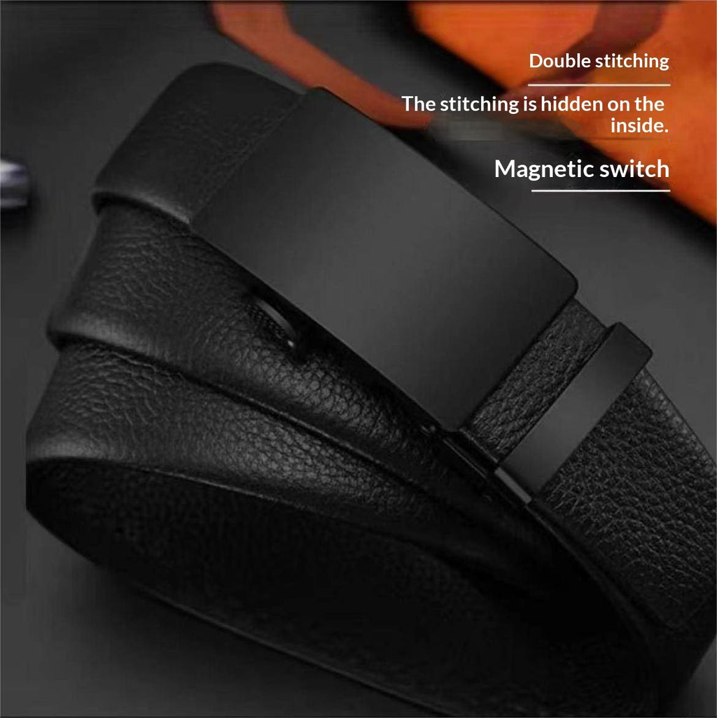 Herren Ledergürtel Automatik | Glattleder Gürtel elegant