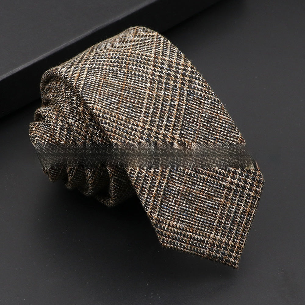 Men's Tie Artificial Wool Korean Casual Modern Elegant