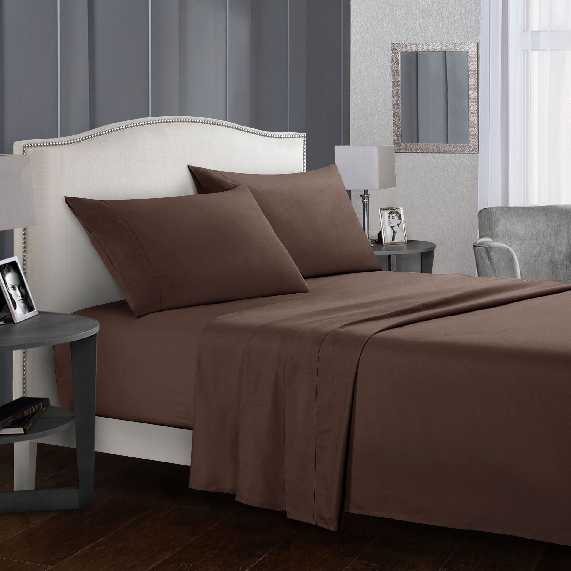 4-piece bedding set | soft breathable easy-care