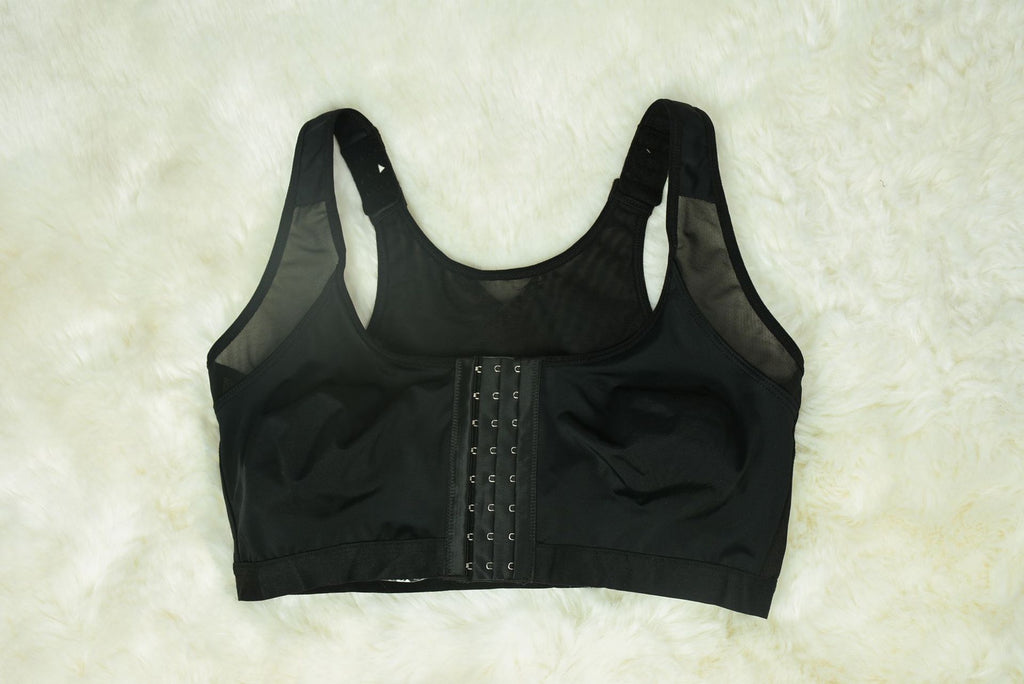 Plus Size Sports Bra without Underwire | Front Closure Comfort Bra