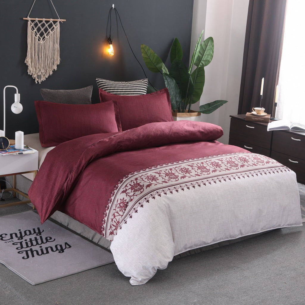 Plain Bedding Set | soft breathable easy-care