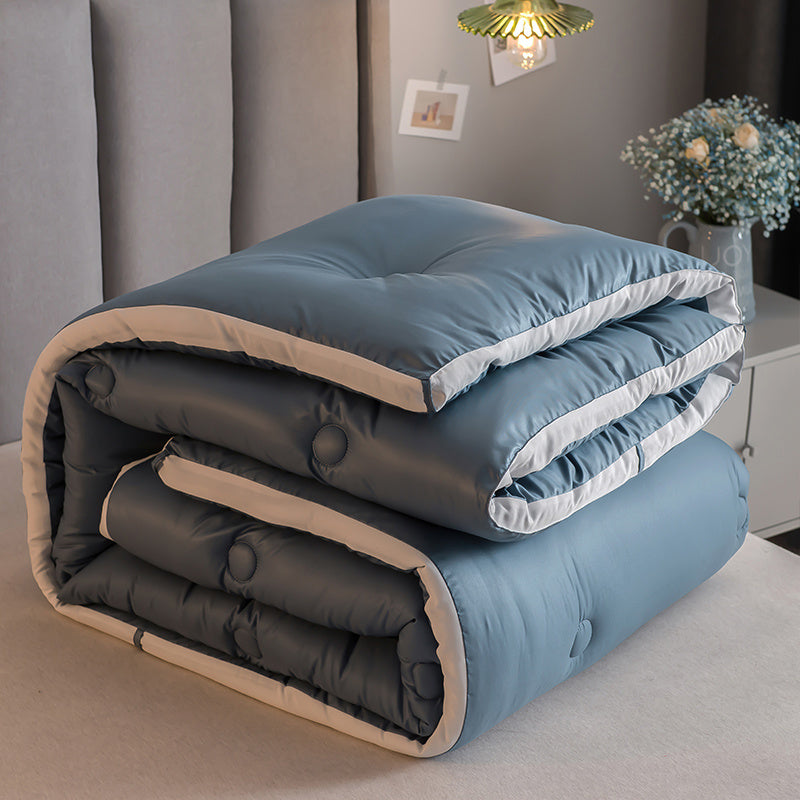Down Duvet Velvet Embroidery | warm soft skin-friendly elegant