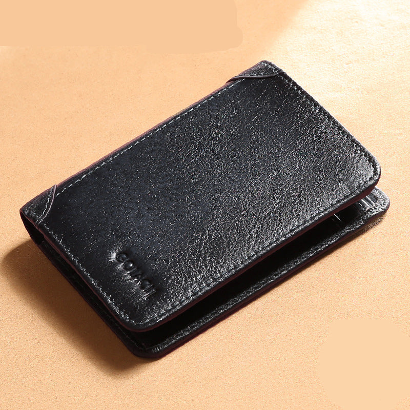 Men's Leather Wallet | Short | Multifunctional Wallet