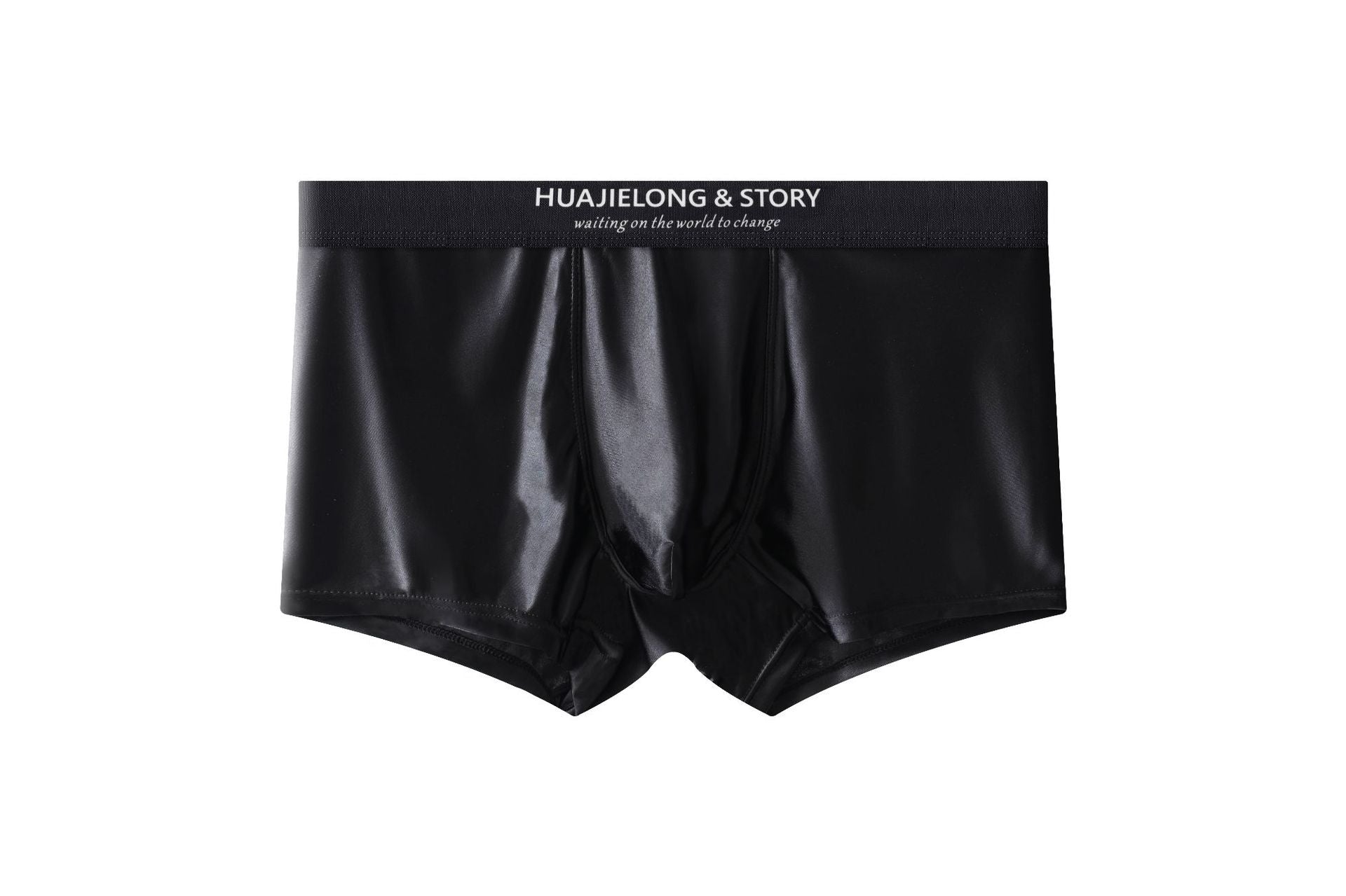 Men's Ice Silk Boxer Briefs | Luxury Satin | Cooling Breathable