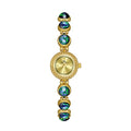 National Style Mid-ancient Light Luxury Malachit Bracelet Watch