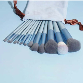 13-teiliges Make-up Pinsel Set | Profi Kosmetikpinsel für Foundation, Blush & Lidschatten