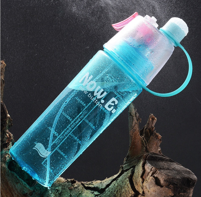 Sport Spray Water Bottle Premium – Outdoor Water Bottle with Mist