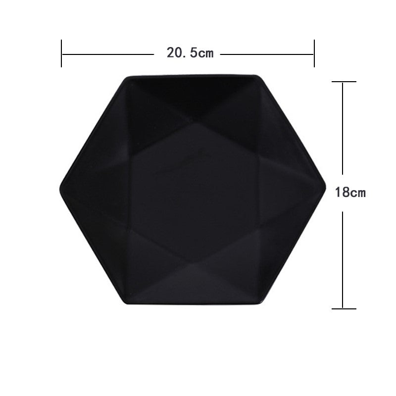 Matte Ceramic Plates Modern | Elegant Dinner Plate Design Kitchen