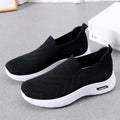 Women's Mesh Slip-On Sneakers - Comfortable Sock Shoes Casual