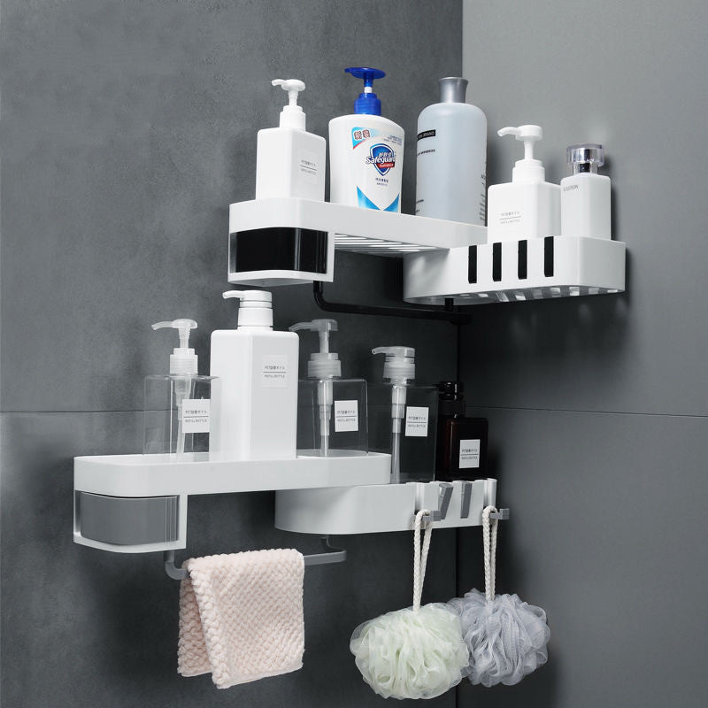Corner shelf bathroom no drilling | Shower caddy corner | Bathroom shelf
