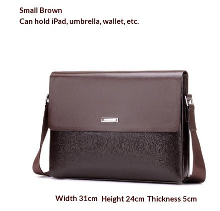 Modern Men's Leather Business Bag XL – Office & Leisure Shoulder Bag