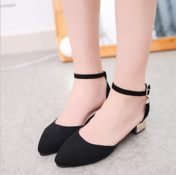 Women's High Heels Rhinestone Office Shoes | Elegant Comfortable Business Pumps