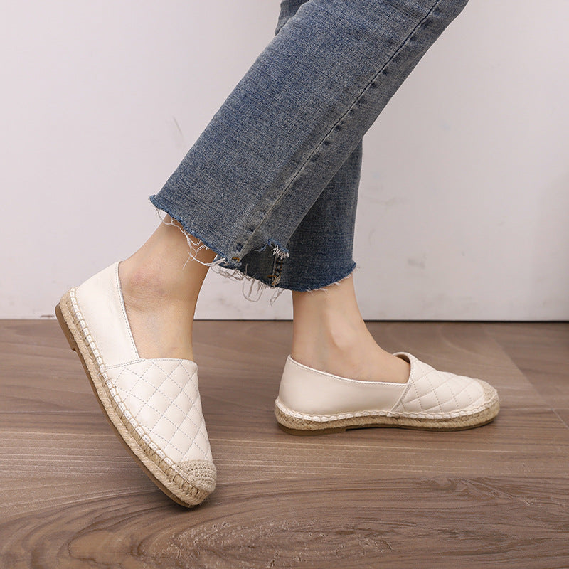 Damen Plateau Loafer Sommer | Elegante Slip-On Schuhe