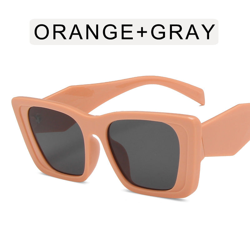 Retro Oversize Cat Eye Sonnenbrille | Damen UV400 Luxus