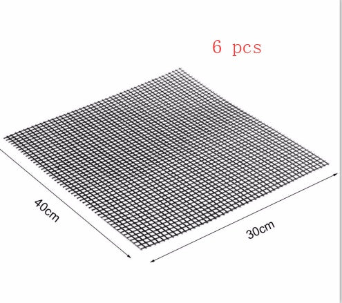 3-Piece Set BBQ Grill Mats Non-Stick - Reusable Grill Liners