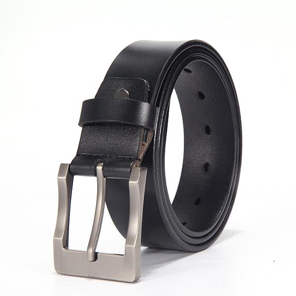 Herren Leder Gürtel Luxus Echtleder Elegant Klassisch Premium