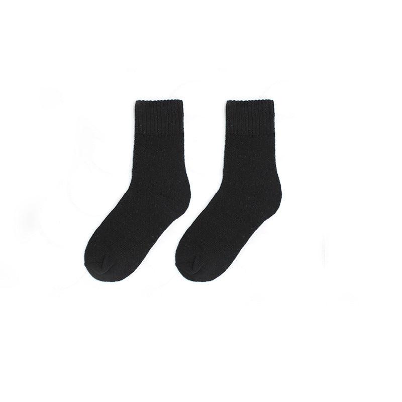Damen Wollsocken Winter Warm – Dicke Komfort Herbst Socken