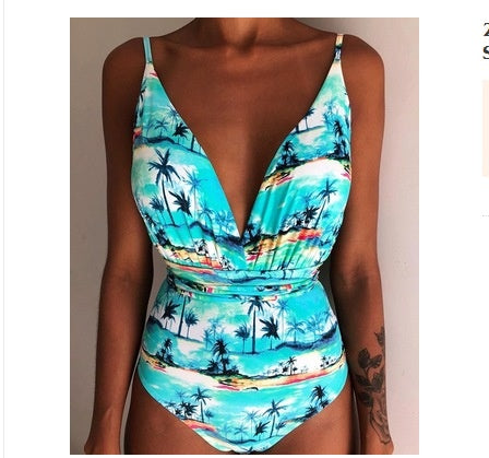 Elegant Women's Backless Monokini – Figure-Hugging One-Piece