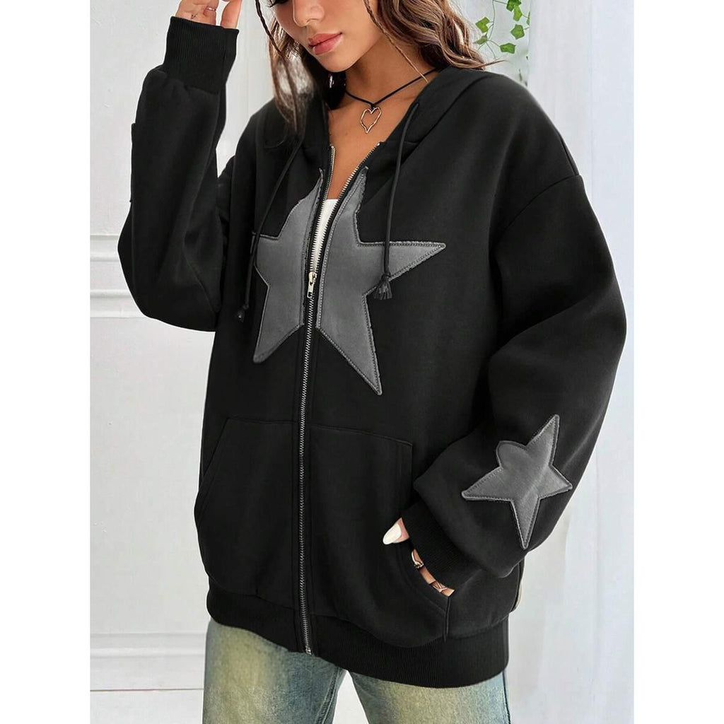 Women's Oversized Hooded Jacket | Casual Cardigan Coat