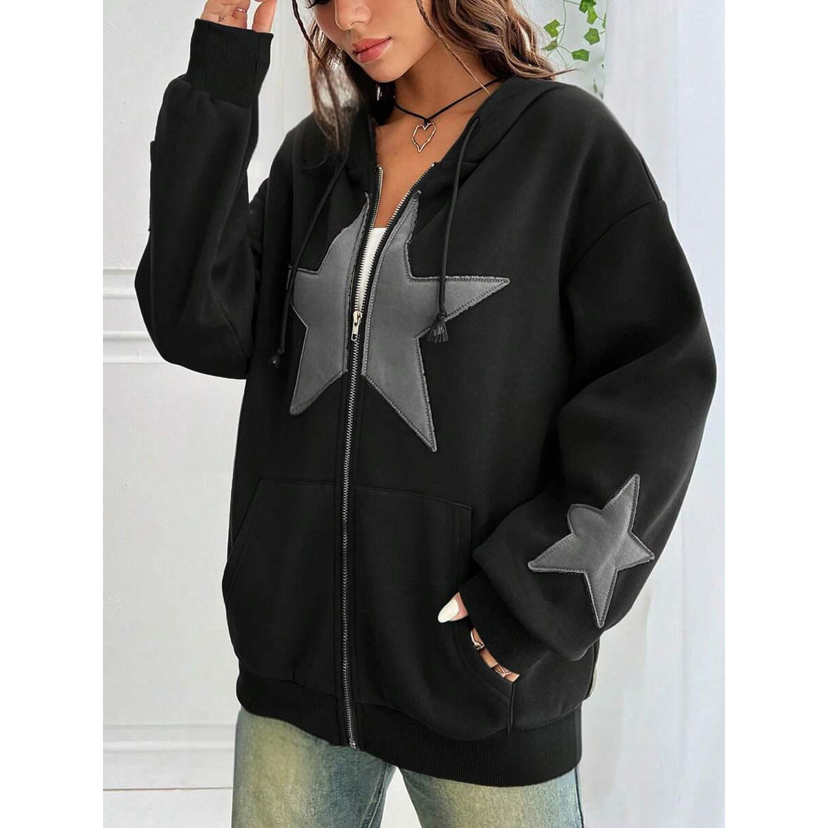 Women's Oversized Hooded Jacket | Casual Cardigan Coat