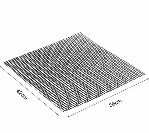 3-Piece Set BBQ Grill Mats Non-Stick - Reusable Grill Liners