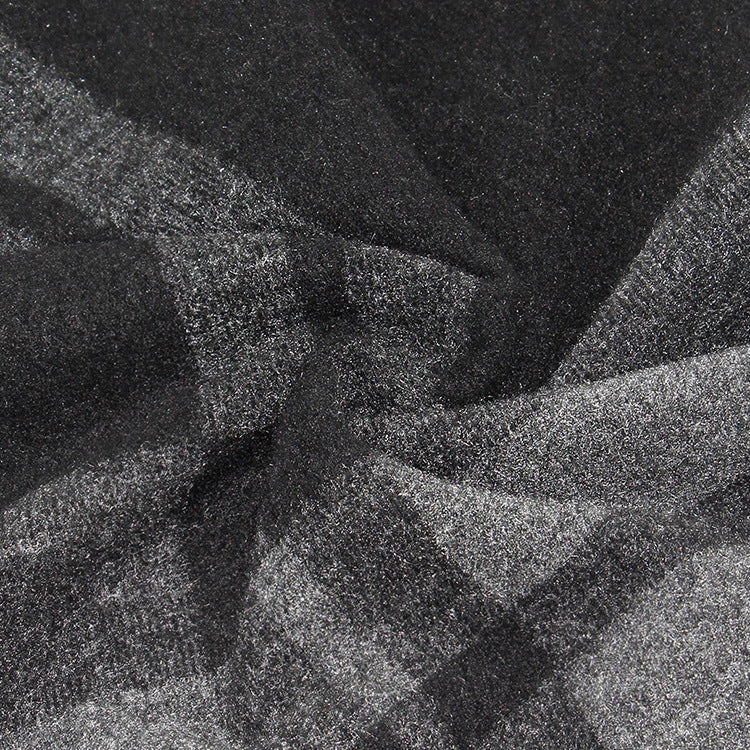 Men's Scarf Plaid Warm Wool Blend Winter Thick Elegant