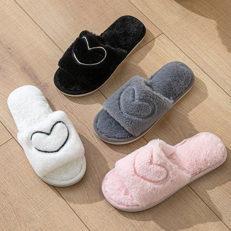 Plush Slippers for Women and Men | Couple Slippers Non-slip