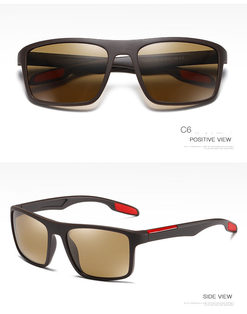 Polarisierte Sport Sonnenbrille | Fahrer | Outdoor UV Schutz