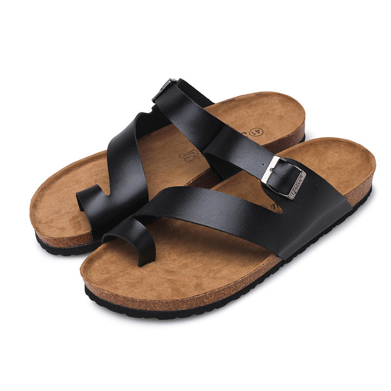 Cork Slippers Unisex | Comfortable & Stylish Couple's Slippers