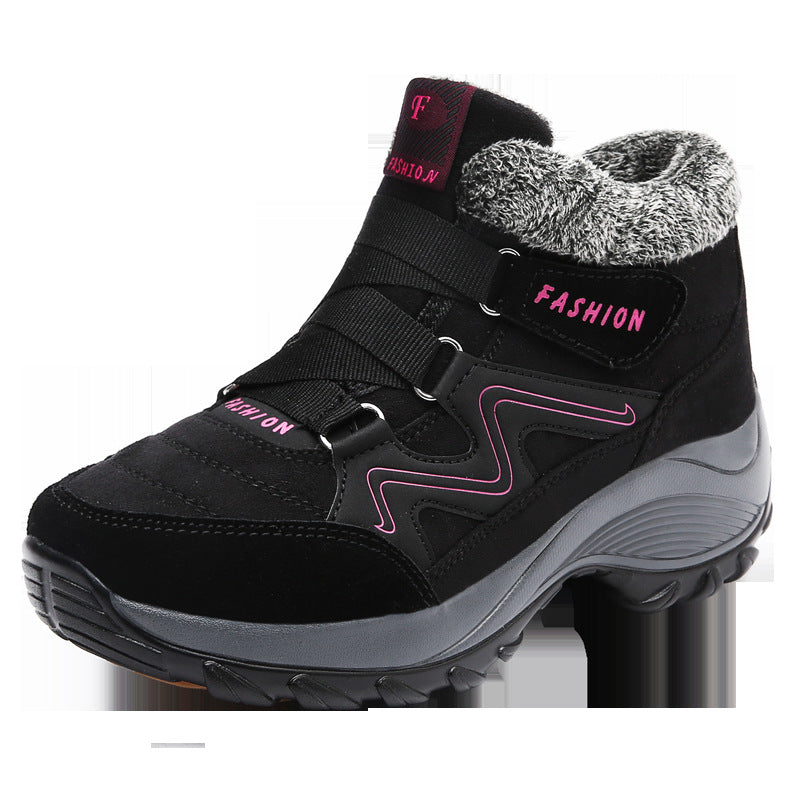 Damen Wanderstiefel Echtleder – Wasserdichte Trekking Schuhe