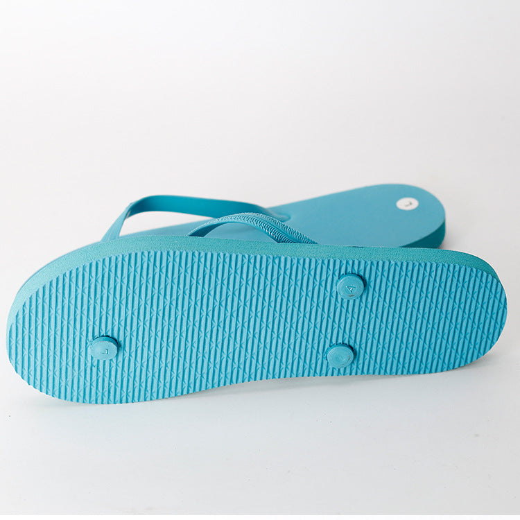 Women's Summer Flip-Flops | Colorful Beach Sandals Sliders