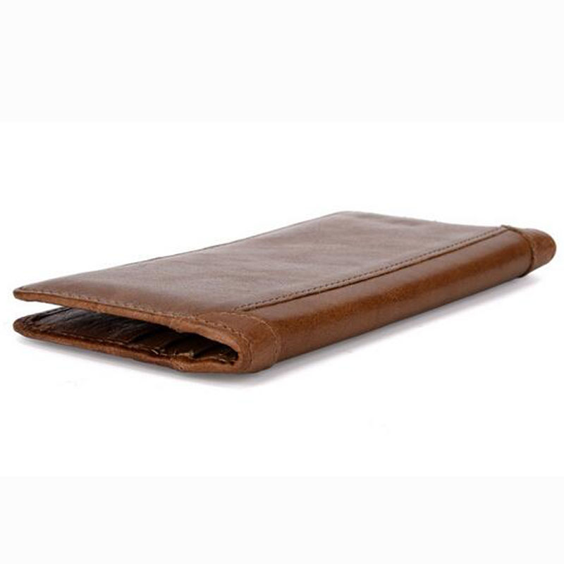 Leather Wallet for Men | Cowhide Retro | Coin Pocket Bifold Wallet
