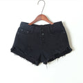 Women's High Waist Denim Shorts Summer Fashionable and Comfortable