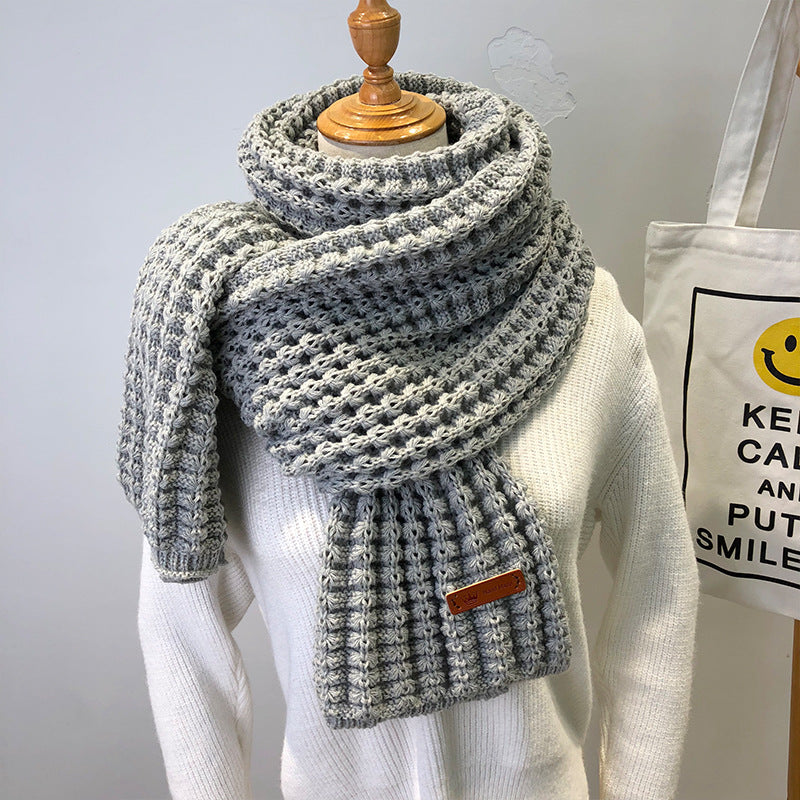 Damen Wollschal weich warm elegant Herbst Winter Schal Mode