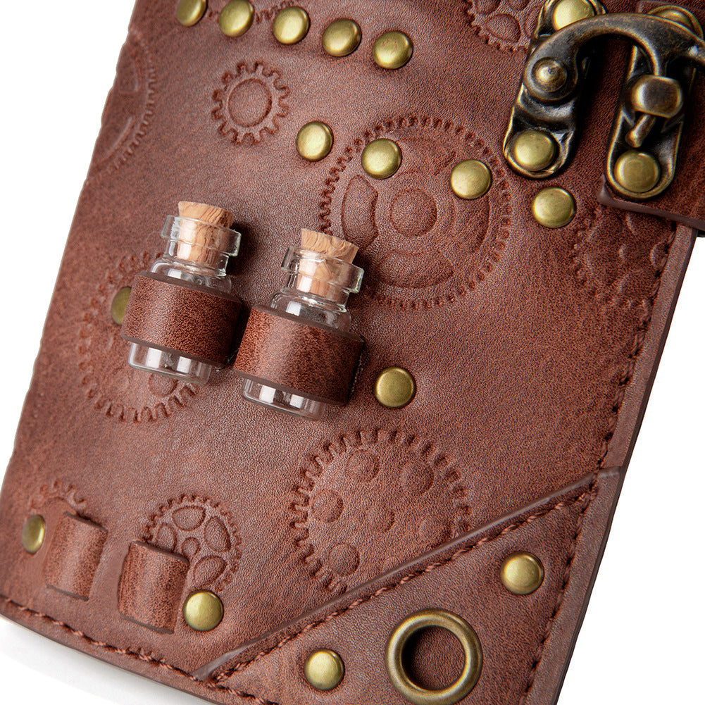 Steampunk Women's Wallet | Long Vintage Wallet