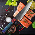 Patterned Kitchen Knife