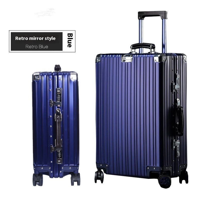 Aluminum Magnesium Suitcase with Combination Lock – Premium Trolley
